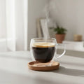 Taza de vidrio doble pared 250ml – Mil Ideas