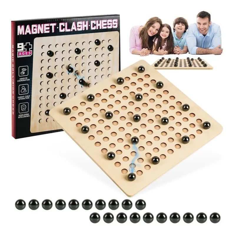 Juego de Ajedrez Magnético Magnet Clash – Mil Ideas