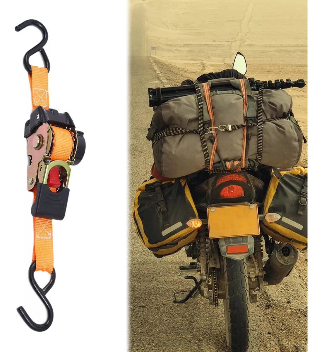 Pack 2 Cintas Sujetadoras Catraca vista adicional – Mil Ideas