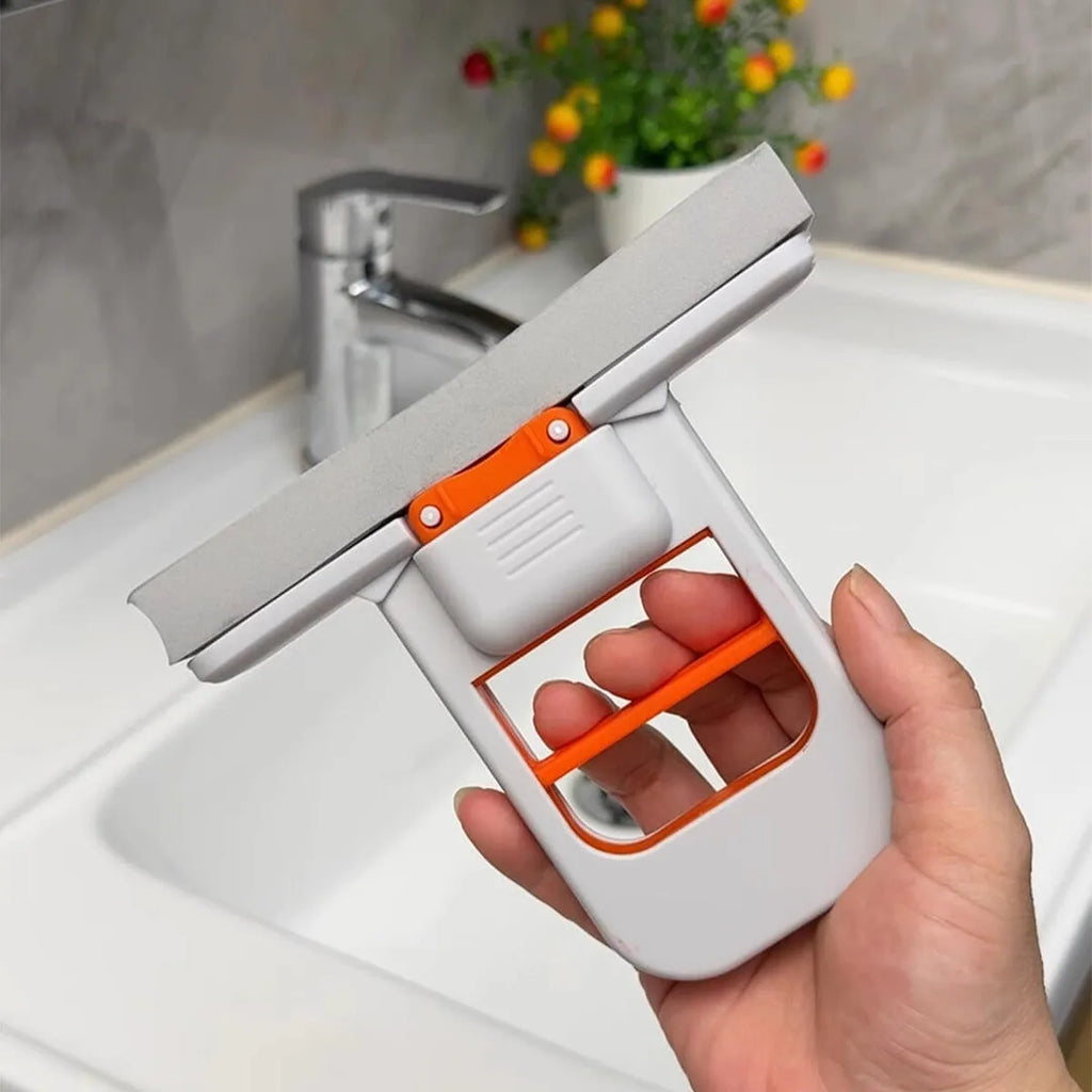 Mini lampazo de espuma plegable en uso – Mil Ideas