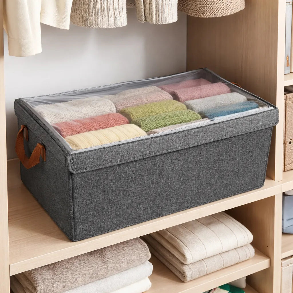 Caja Organizadora en TNT con visor