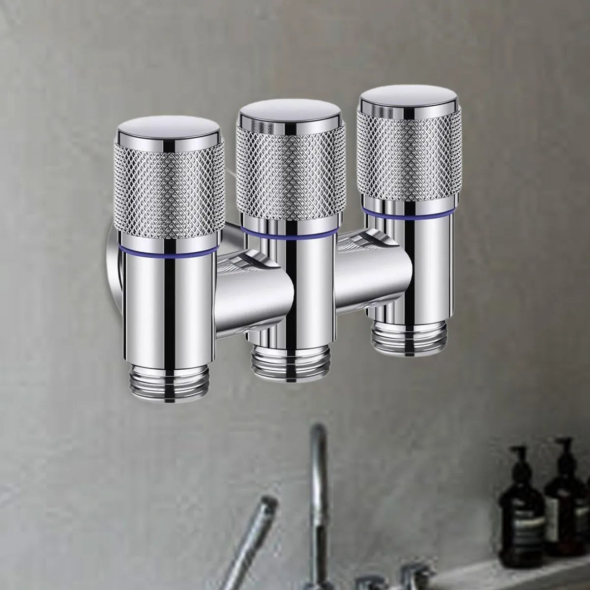 Canilla válvula universal 3 en 1 de acero inoxidable vista adicional – Mil Ideas