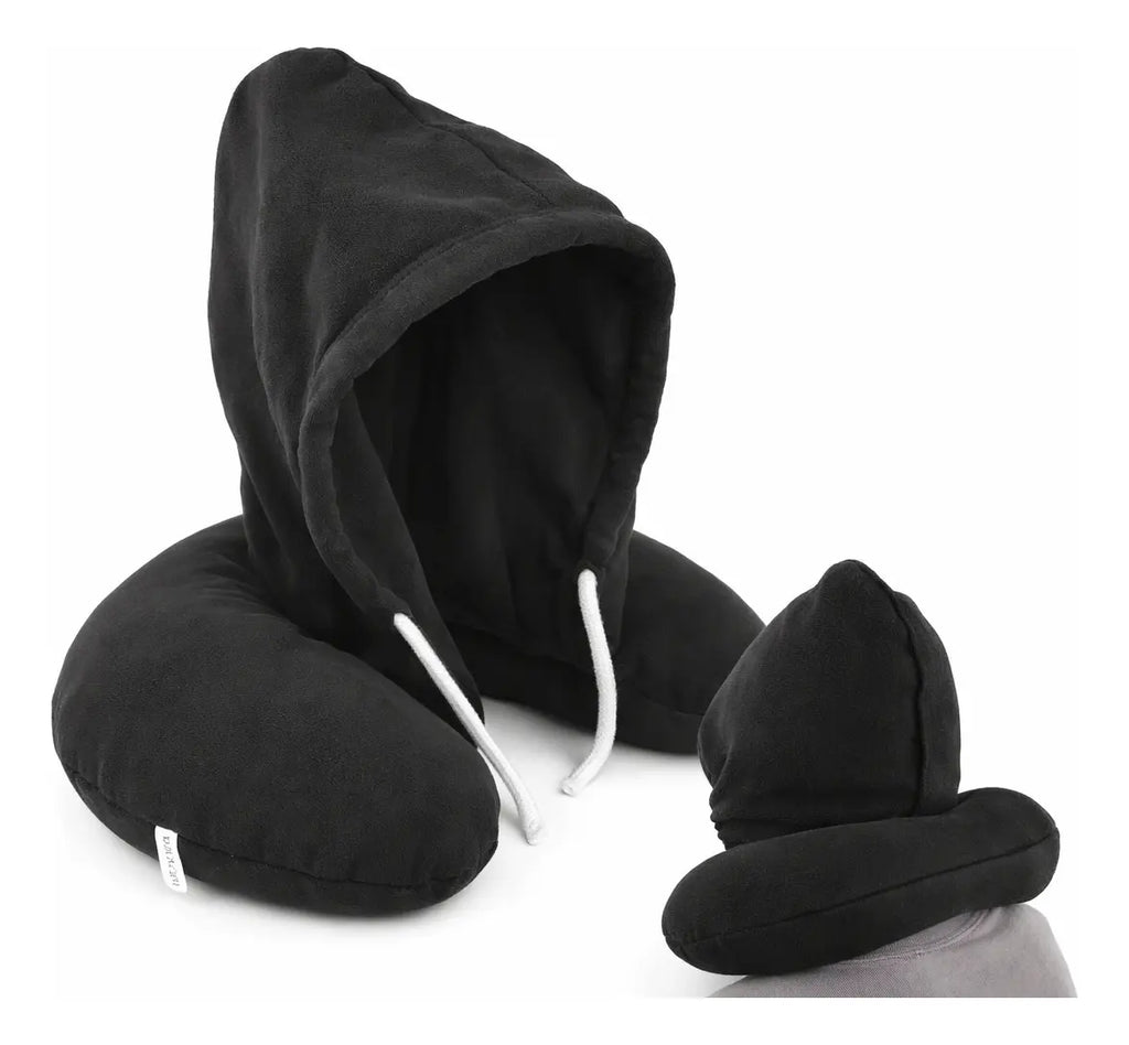 Almohada de viaje con capucha – Mil Ideas