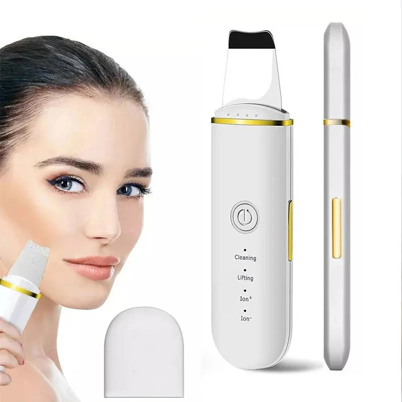 Espátula facial ultrasónica limpieza profunda portátil vista adicional – Mil Ideas
