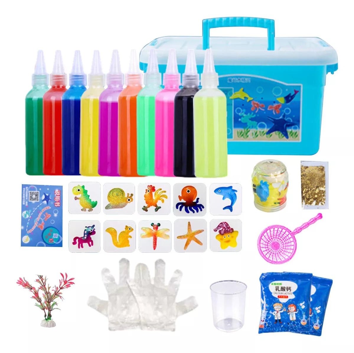 Kit mágico 3D en gel para niños vista adicional – Mil Ideas