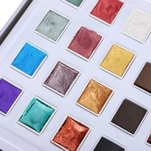 Juego de Acuarela 36 Colores en uso – Mil Ideas