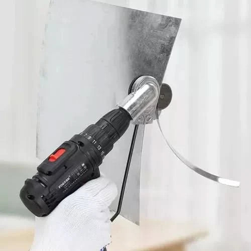 Cortador de placa de metal para taladro detalle – Mil Ideas
