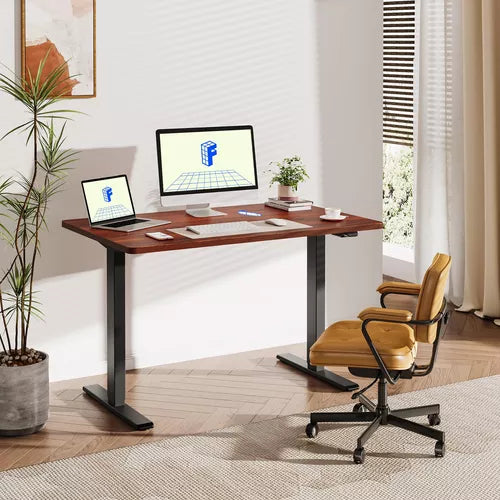 Escritorio de altura regulable vista adicional – Mil Ideas