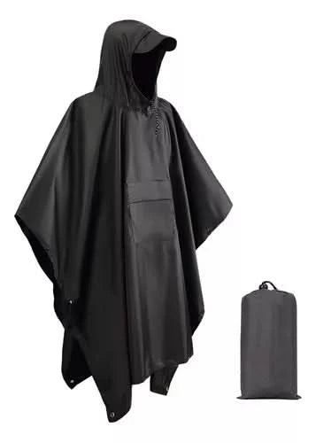 Pilot de LLuvia Impermeable 3 en 1 con Capucha