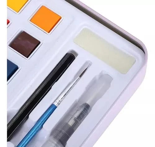 Juego de Acuarela 36 Colores detalle – Mil Ideas