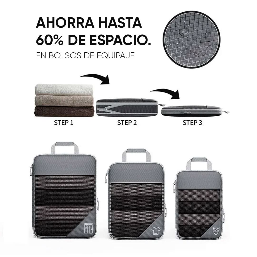 Set 5 bolsas organizadoras Mil Ideas en uso – Mil Ideas