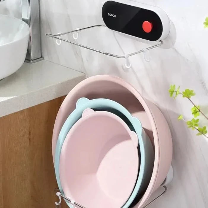 Estante plegable ECOCO multifuncional con ganchos – Mil Ideas