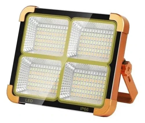 Linterna foco panel solar 1250 mAh recargable IP66 – Mil Ideas