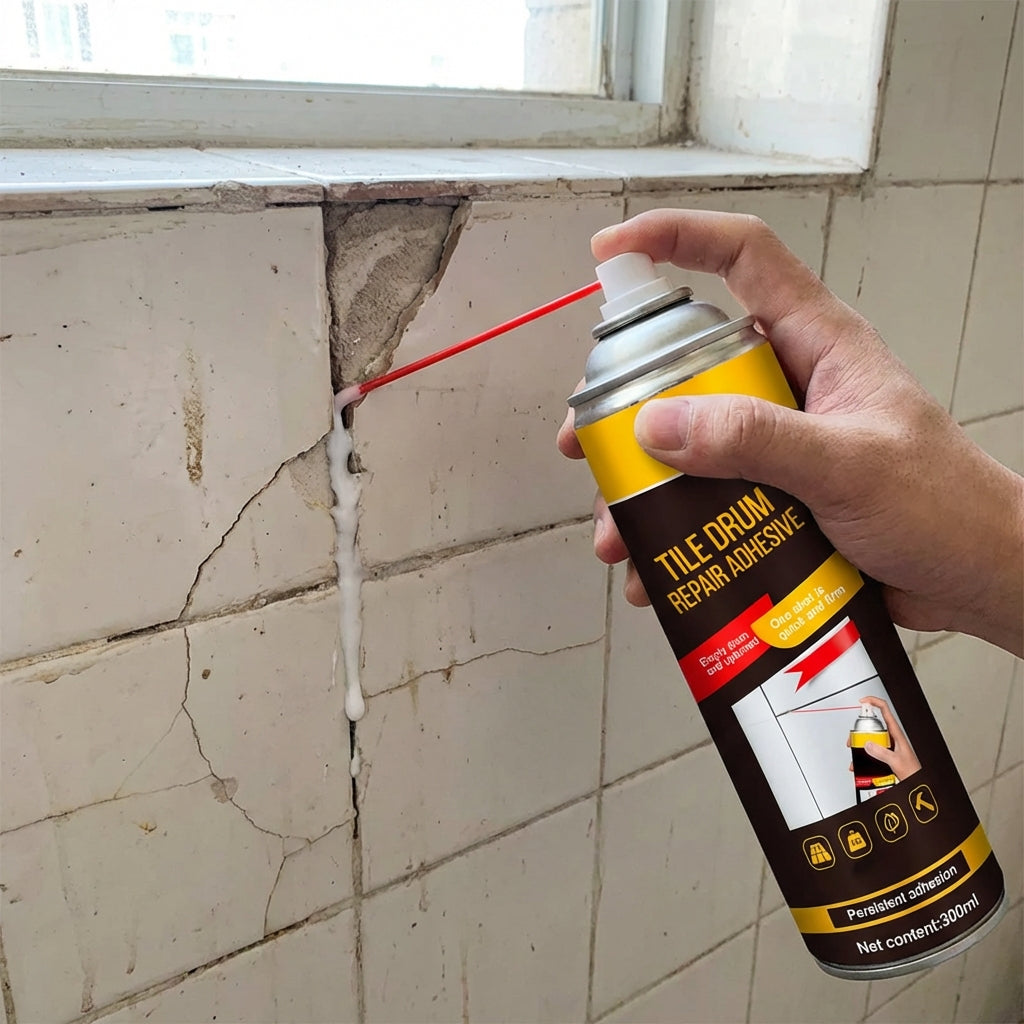 Spray adhesivo sellador para grietas y pisos en uso – Mil Ideas