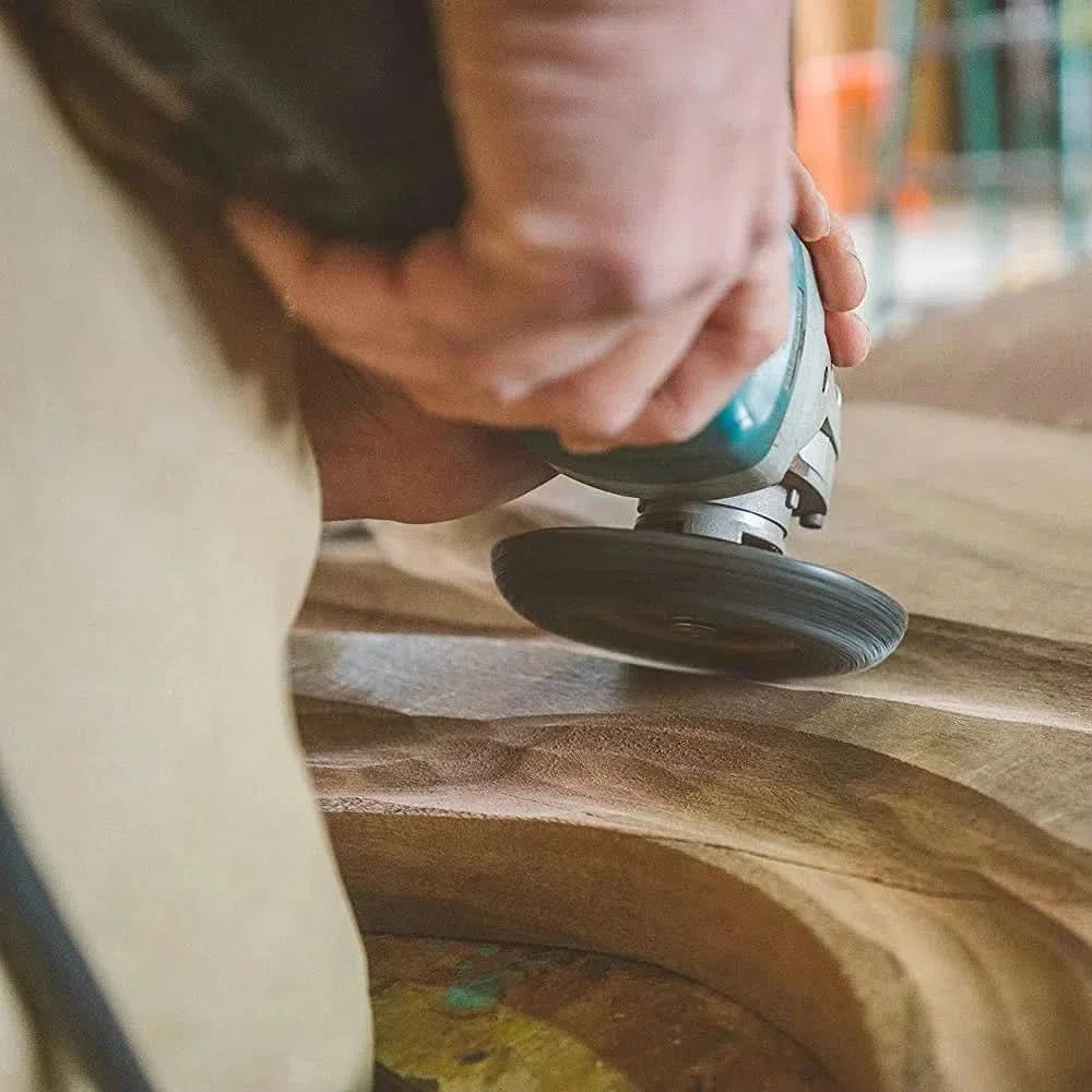 Disco de molienda 85mm para tallar madera en uso – Mil Ideas