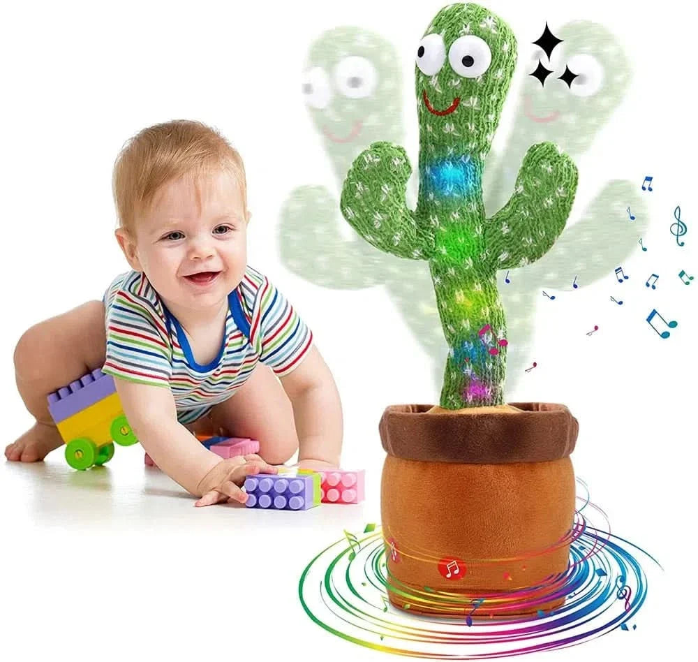 Juguete Cactus Bailarín con Luces y Sonido – Mil Ideas