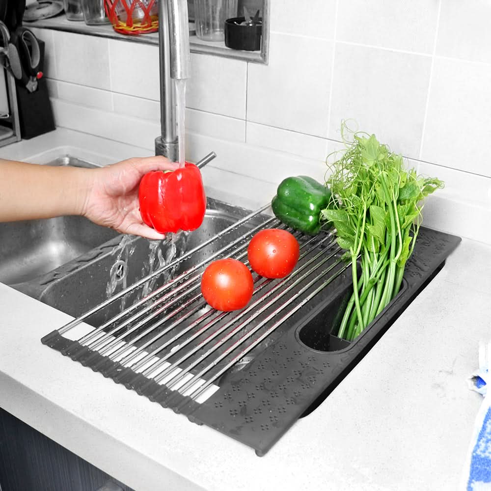 Escurridor Esterilla Roll Up Mil Ideas con Cubiertero vista adicional – Mil Ideas