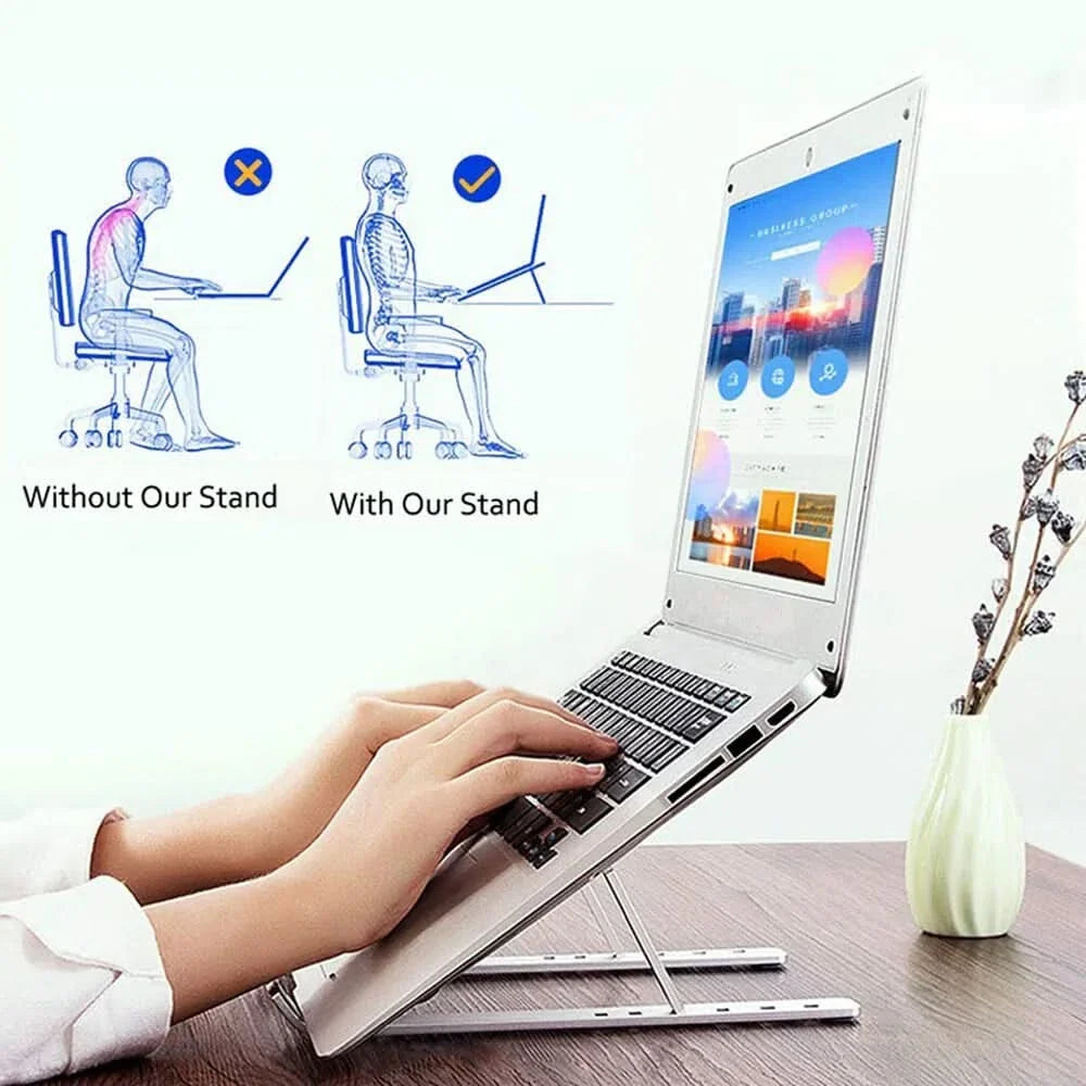 Soporte Plegable de Aluminio para Notebook vista adicional – Mil Ideas