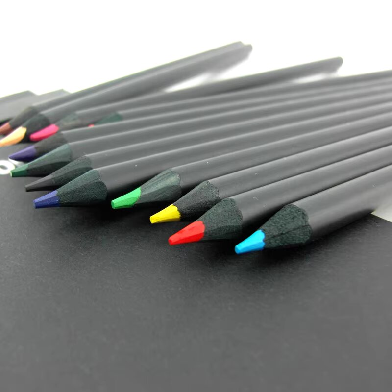 Set de 12 lápices coloreables arcoíris – Mil Ideas