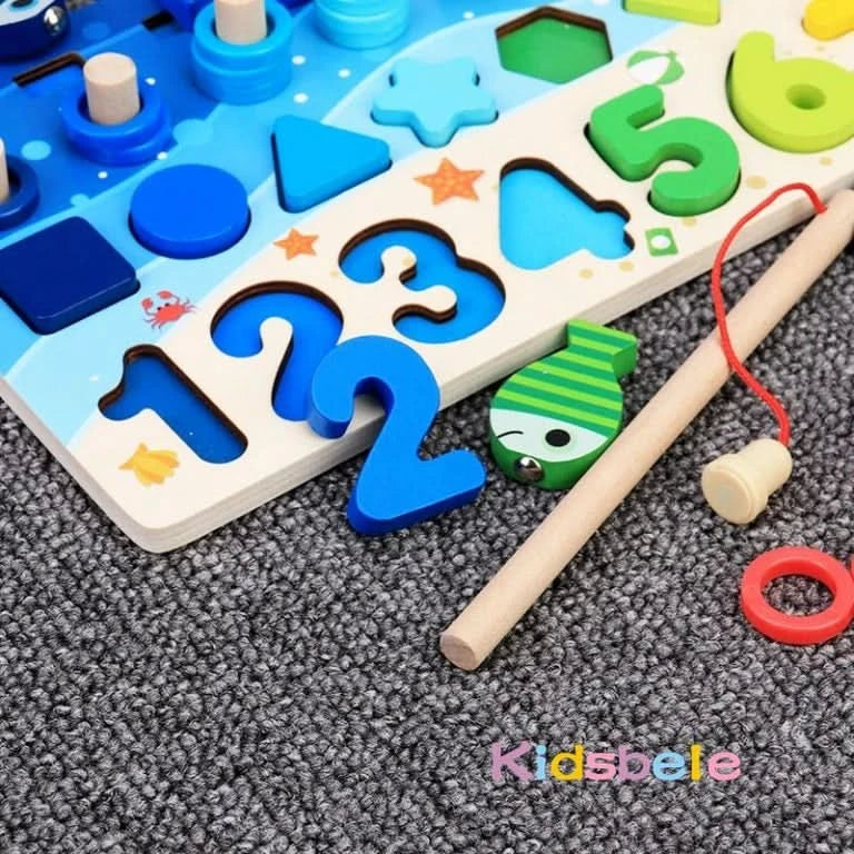 Tablero educativo de madera detalle – Mil Ideas