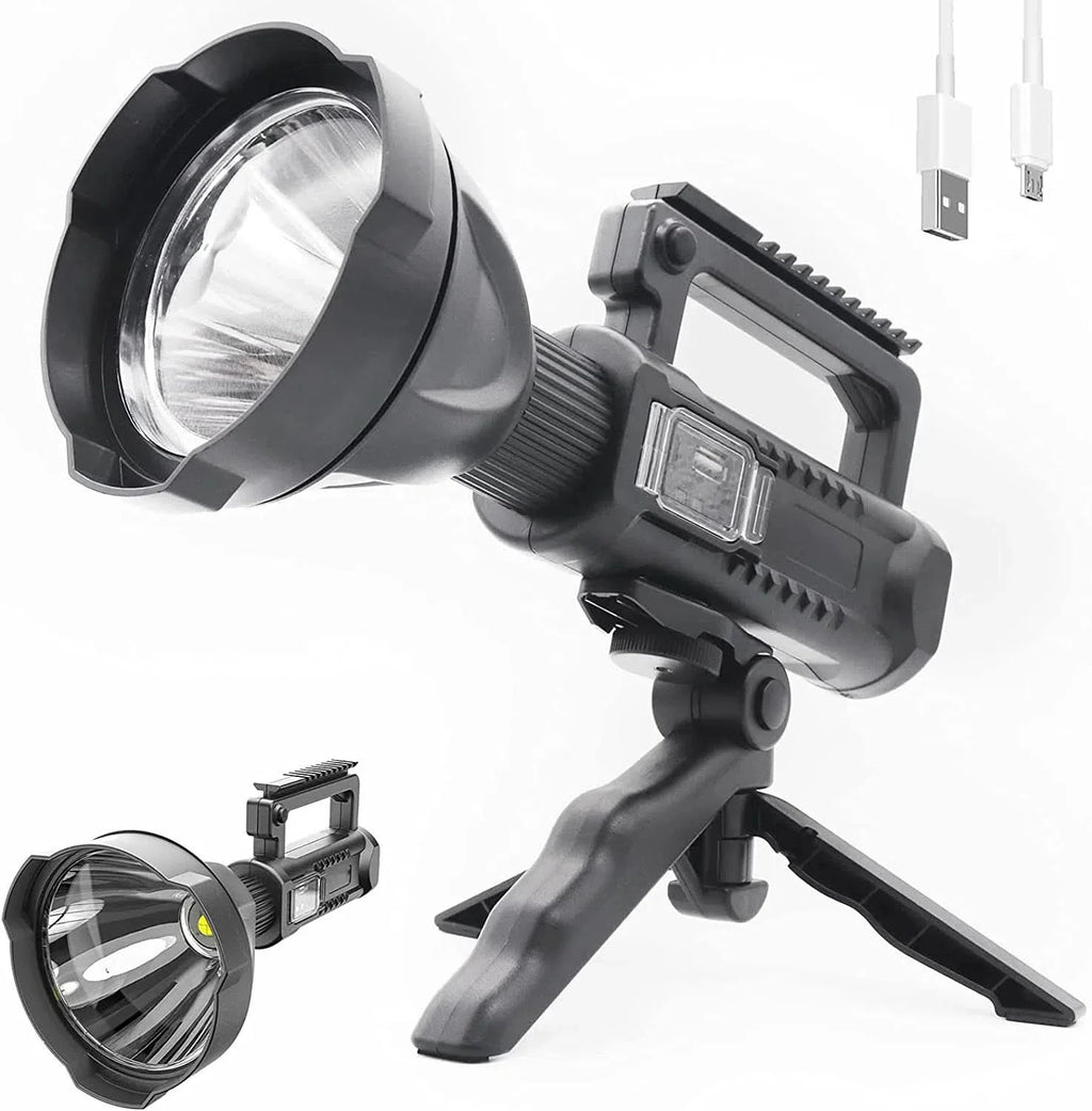 Linterna LED recargable W5120 con power bank 9000mAh – Mil Ideas