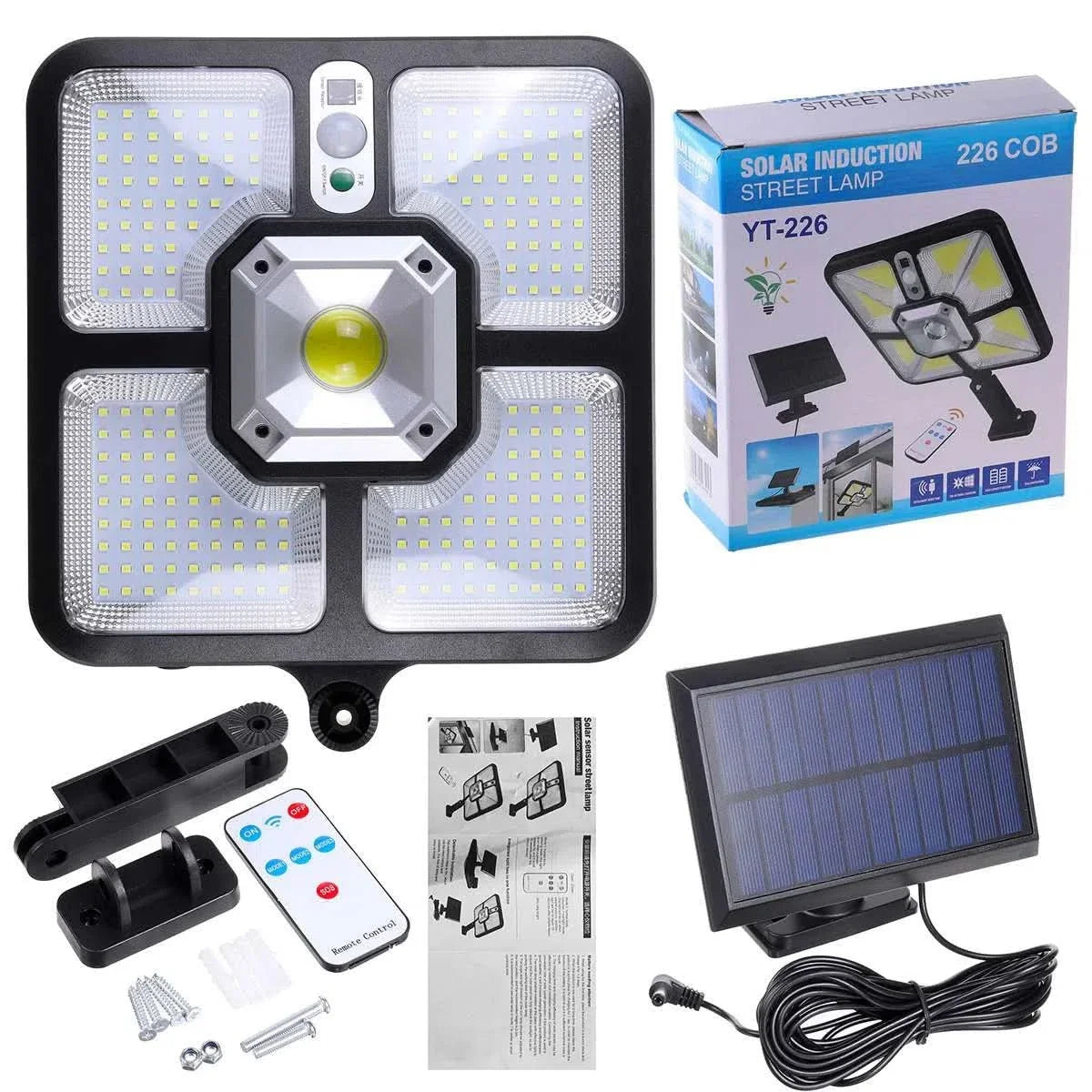 Foco solar Aurora exterior impermeable vista adicional – Mil Ideas
