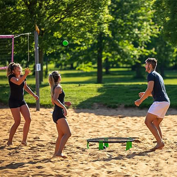 SpikeBall Juego de Rebote 3 Pelotas más Red vista adicional – Mil Ideas
