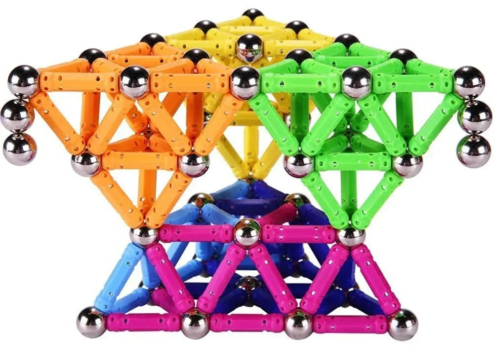Juego de Magnéticos con Palitos y Esferas vista adicional – Mil Ideas