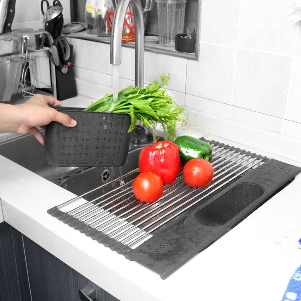 Escurridor Esterilla Roll Up Mil Ideas con Cubiertero vista adicional – Mil Ideas
