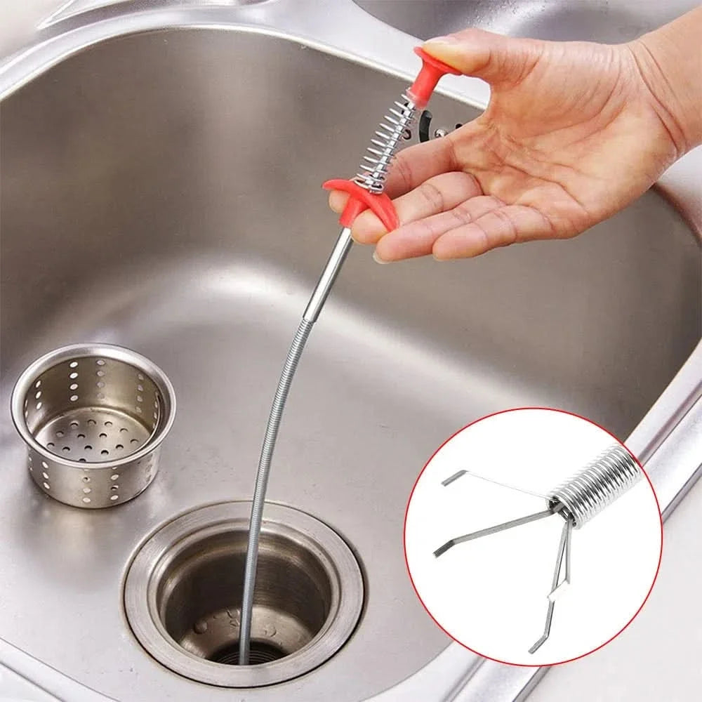 Destapador de tuberías flexible 150cm vista adicional – Mil Ideas