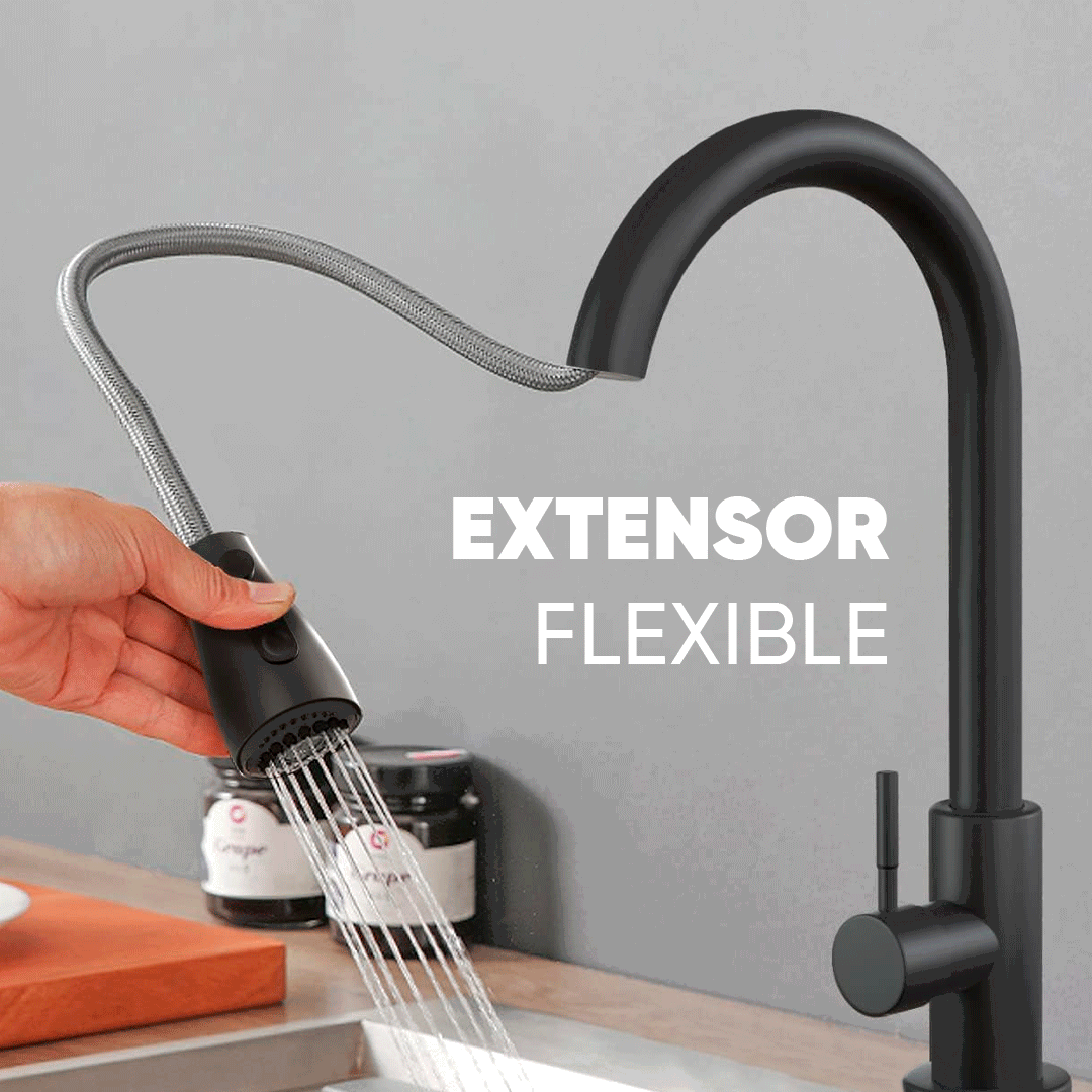 Canilla monocomando con extensor Full Wash vista adicional – Mil Ideas