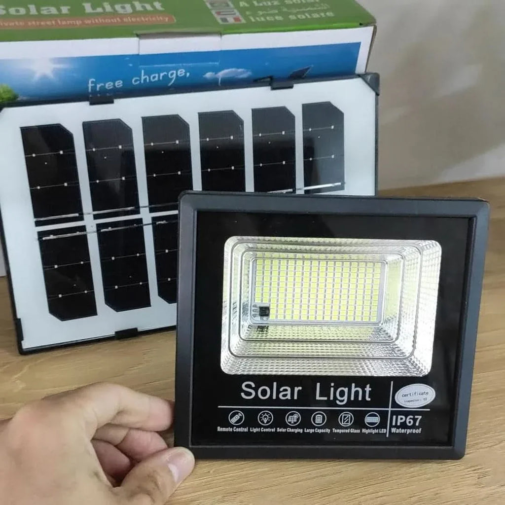 Foco solar LED 30W vista adicional – Mil Ideas