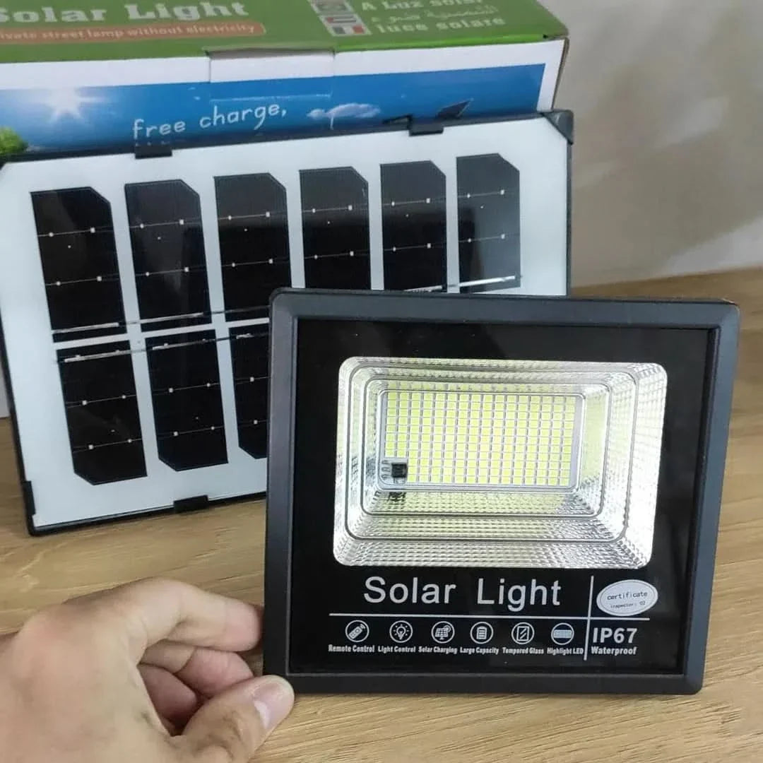 Foco solar LED 30W vista adicional – Mil Ideas