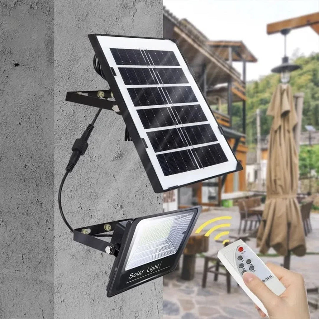 Foco solar LED 30W vista adicional – Mil Ideas