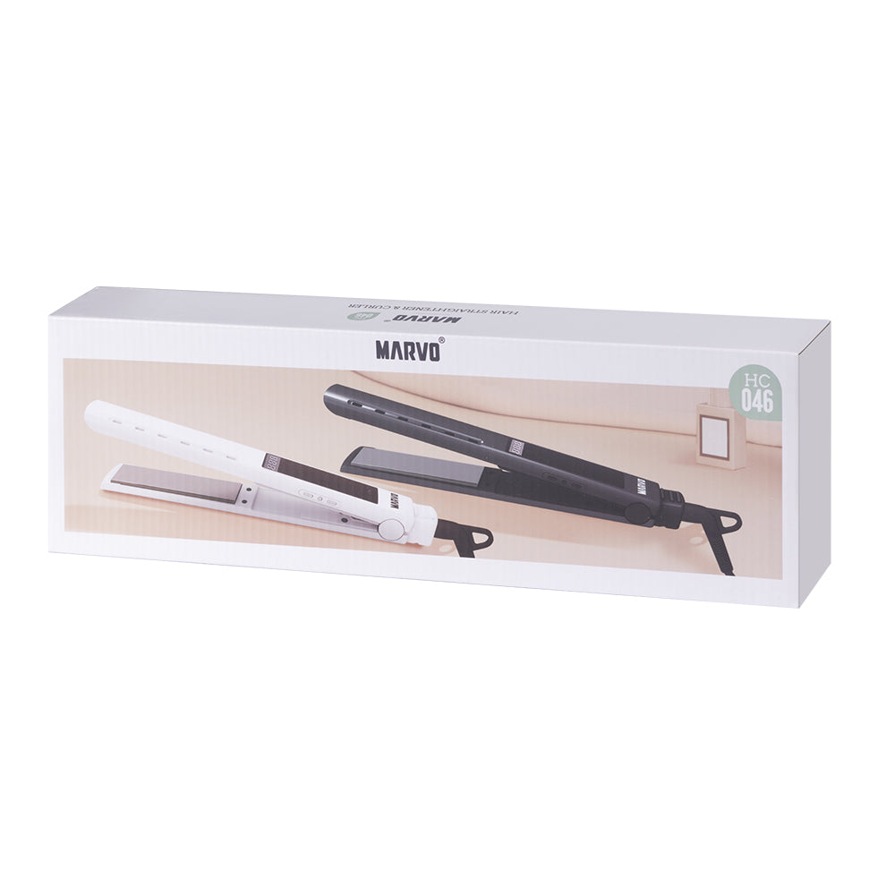 Alisador Marvo HC-046BK titanio vista adicional – Mil Ideas