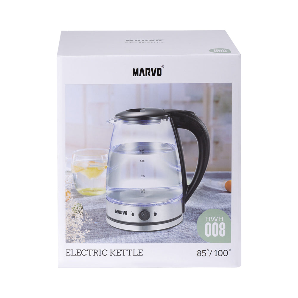Jarra eléctrica Marvo HWH-008 vista adicional – Mil Ideas