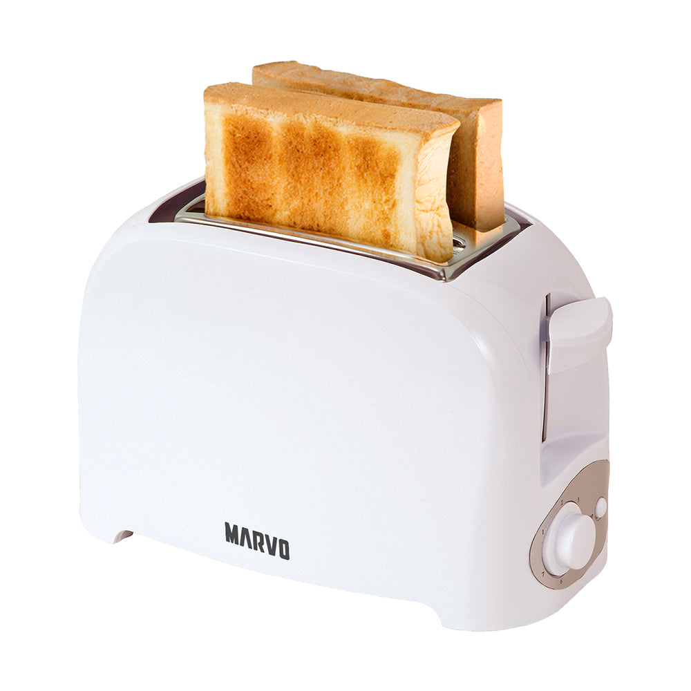 Tostadora Marvo HST-006 2 panes blanco 750W – Mil Ideas