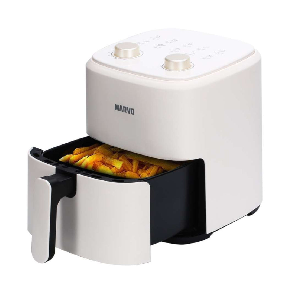 Freidora sin aceite Marvo HAF-031 4.4L blanco – Mil Ideas