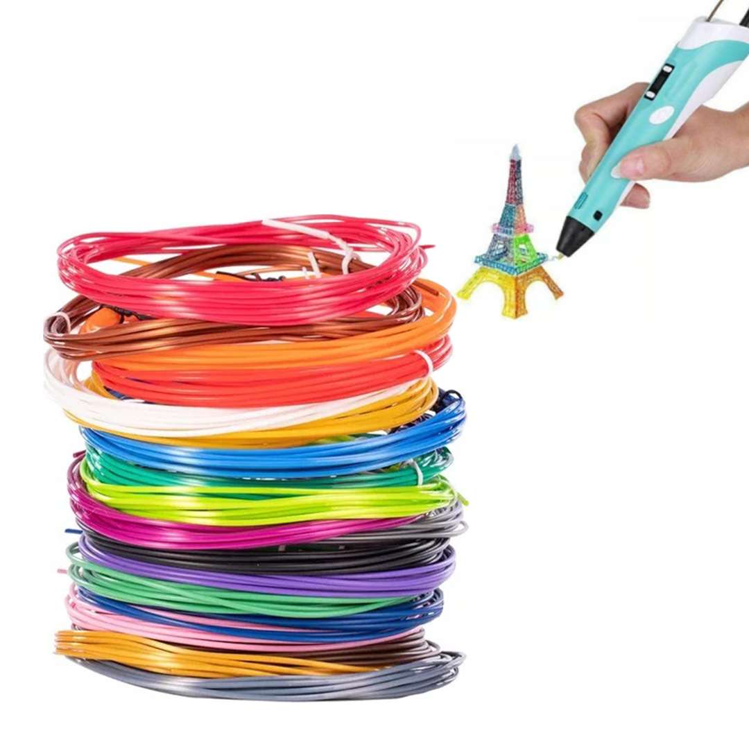 Set de 20 Filamentos PLA para Lápiz 3D – Mil Ideas
