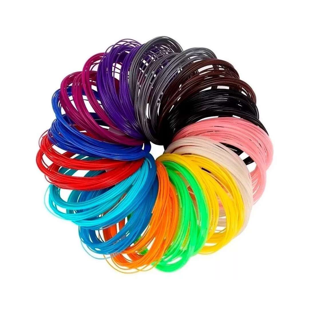 Set de 20 Filamentos PLA para Lápiz 3D en uso – Mil Ideas