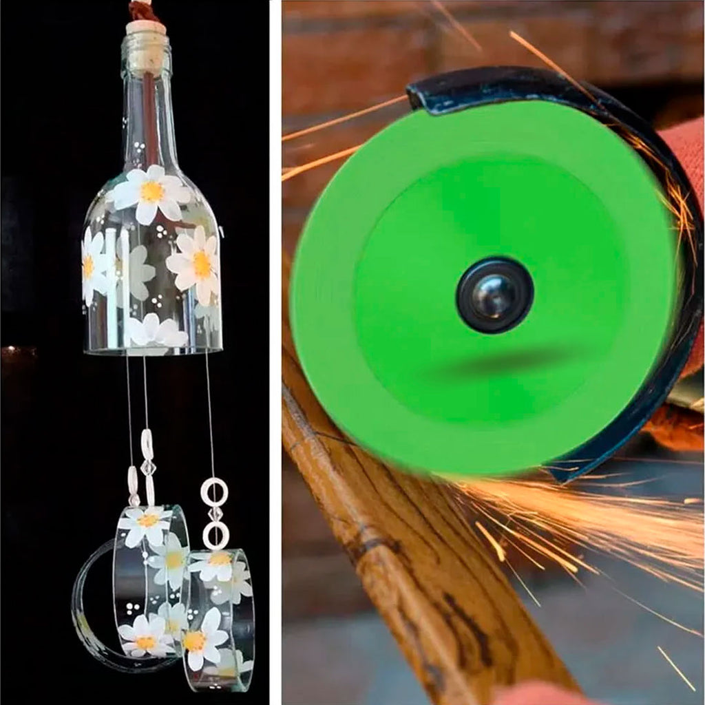 Set 3 discos Leisel de corte de vidrio 100mm vista adicional – Mil Ideas