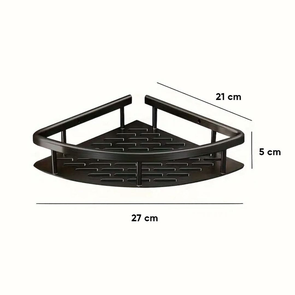 Esquinero de baño Avelino en aluminio vista adicional – Mil Ideas
