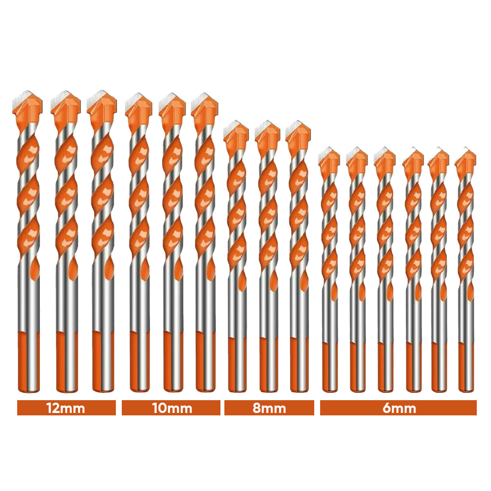 Pack de 3 juegos de 5 brocas multimaterial ProDrill Leisel – Mil Ideas