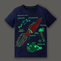 Camiseta luminosa con diseño de calamar para niño – Mil Ideas