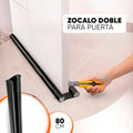 Zócalo doble anti viento impermeable para puerta 80cm – Mil Ideas