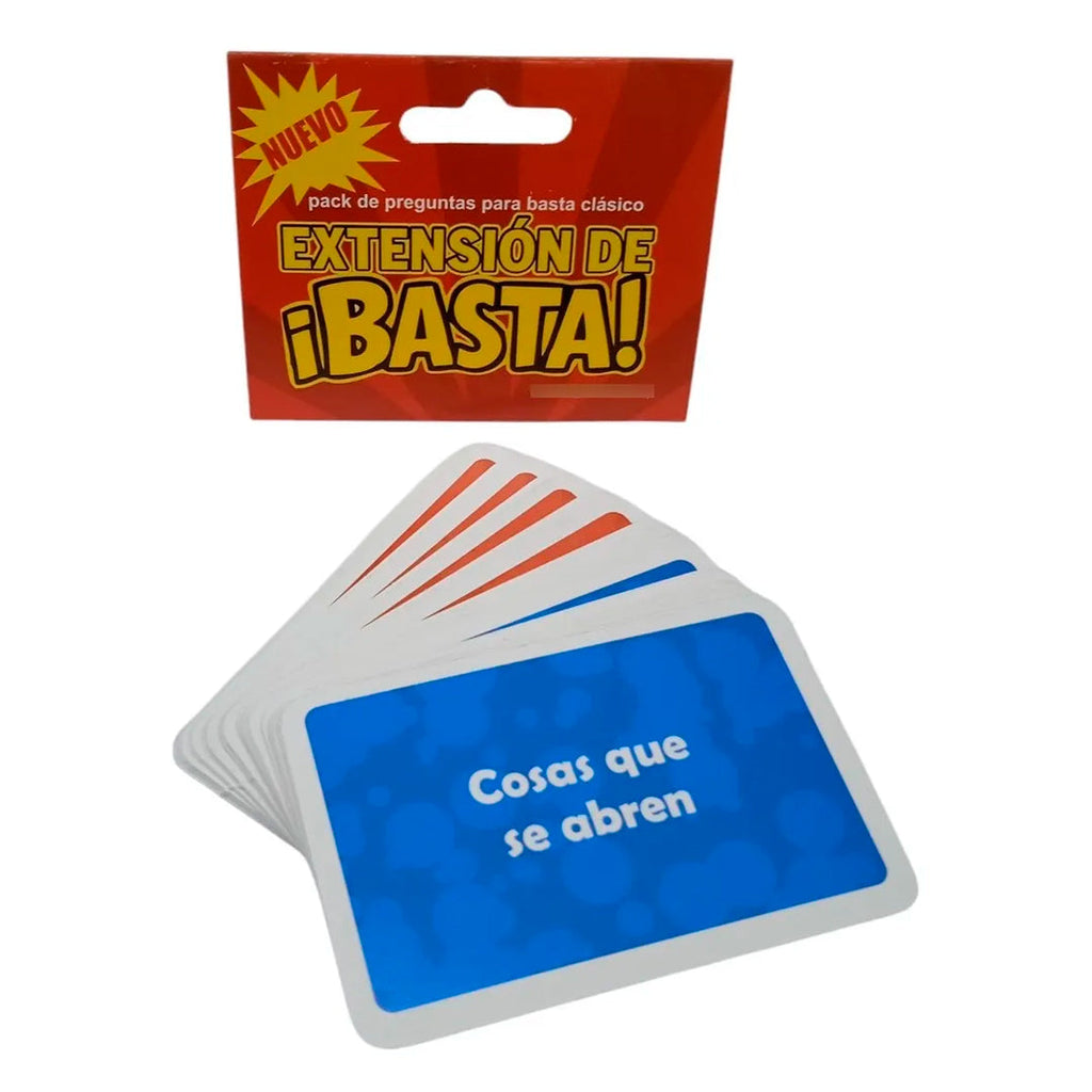 Extensión para juego Basta! 40 cartas – Mil Ideas