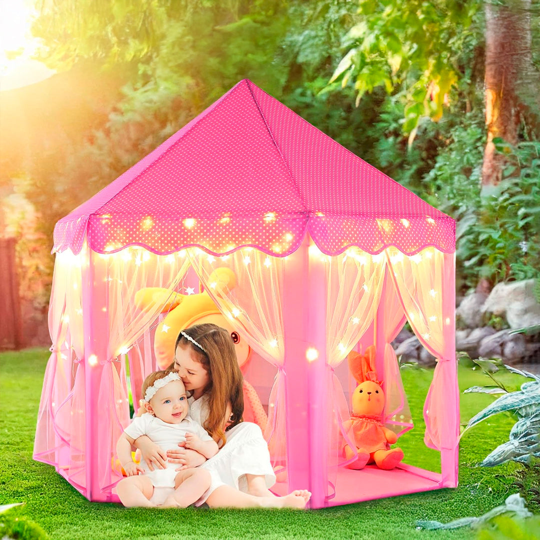 Carpa infantil grande con luces para niños – Mil Ideas