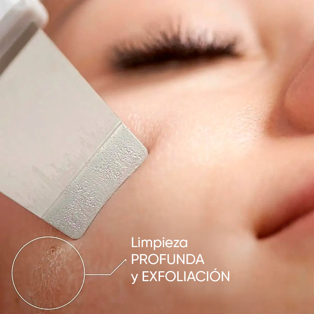 Espátula facial ultrasónica limpieza profunda portátil vista adicional – Mil Ideas