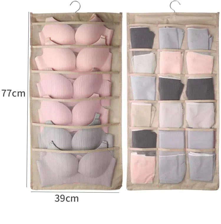 Organizador colgante ropa interior en uso – Mil Ideas