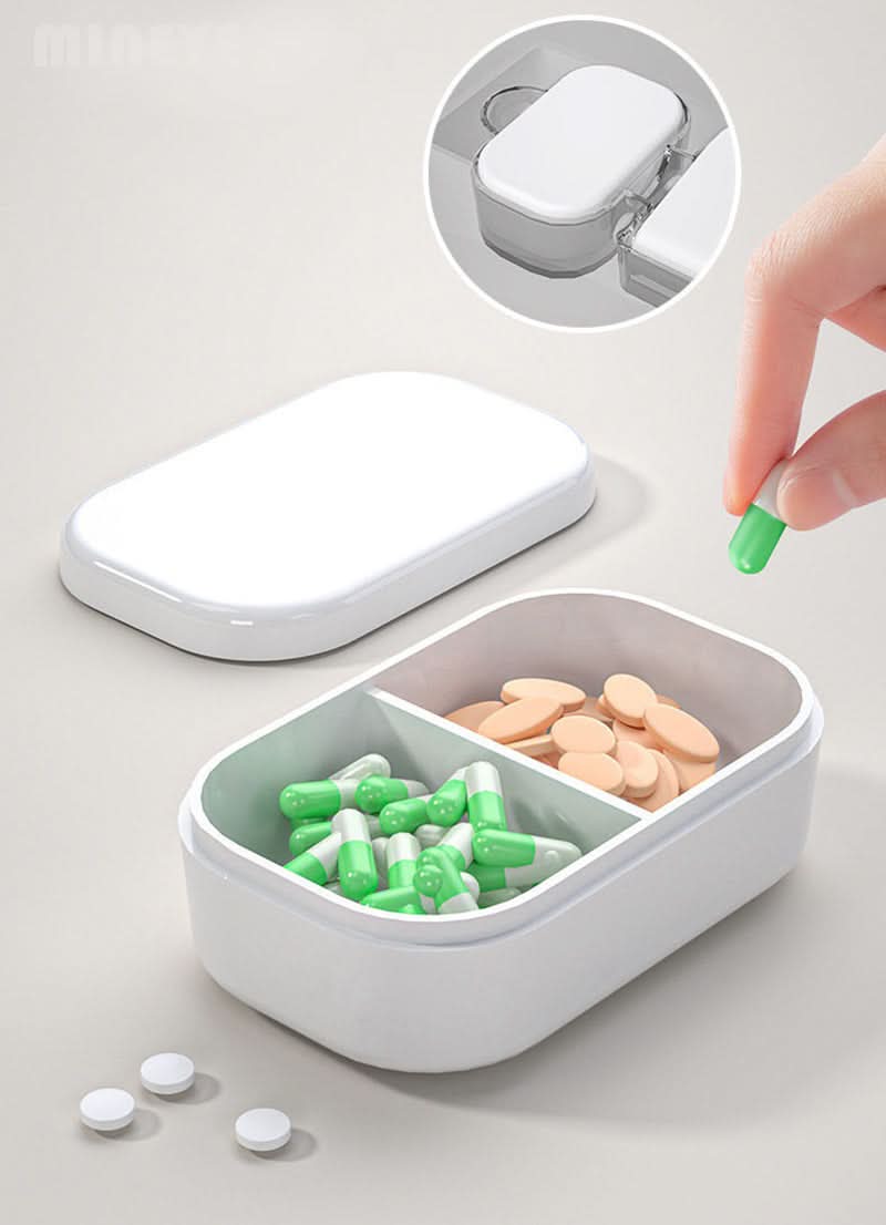 Organizador de medicamentos blanco detalle – Mil Ideas